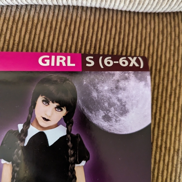 Gothic Girl Kid's Halloween Costume - Picture 5 of 5